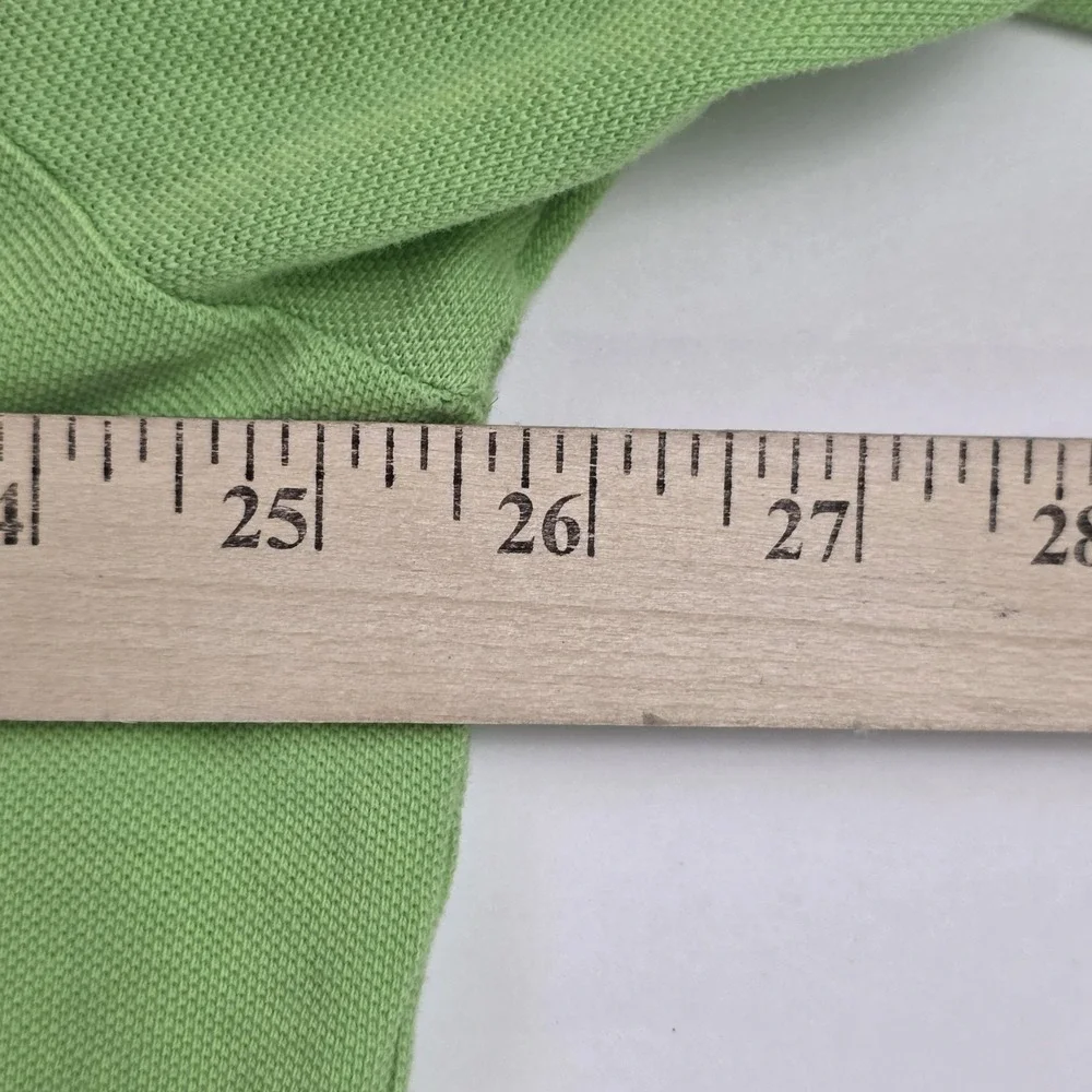 Polo By Ralph Lauren Polo Shirt Men's 2XLT Green Big Tall Pique Casual Cotton
